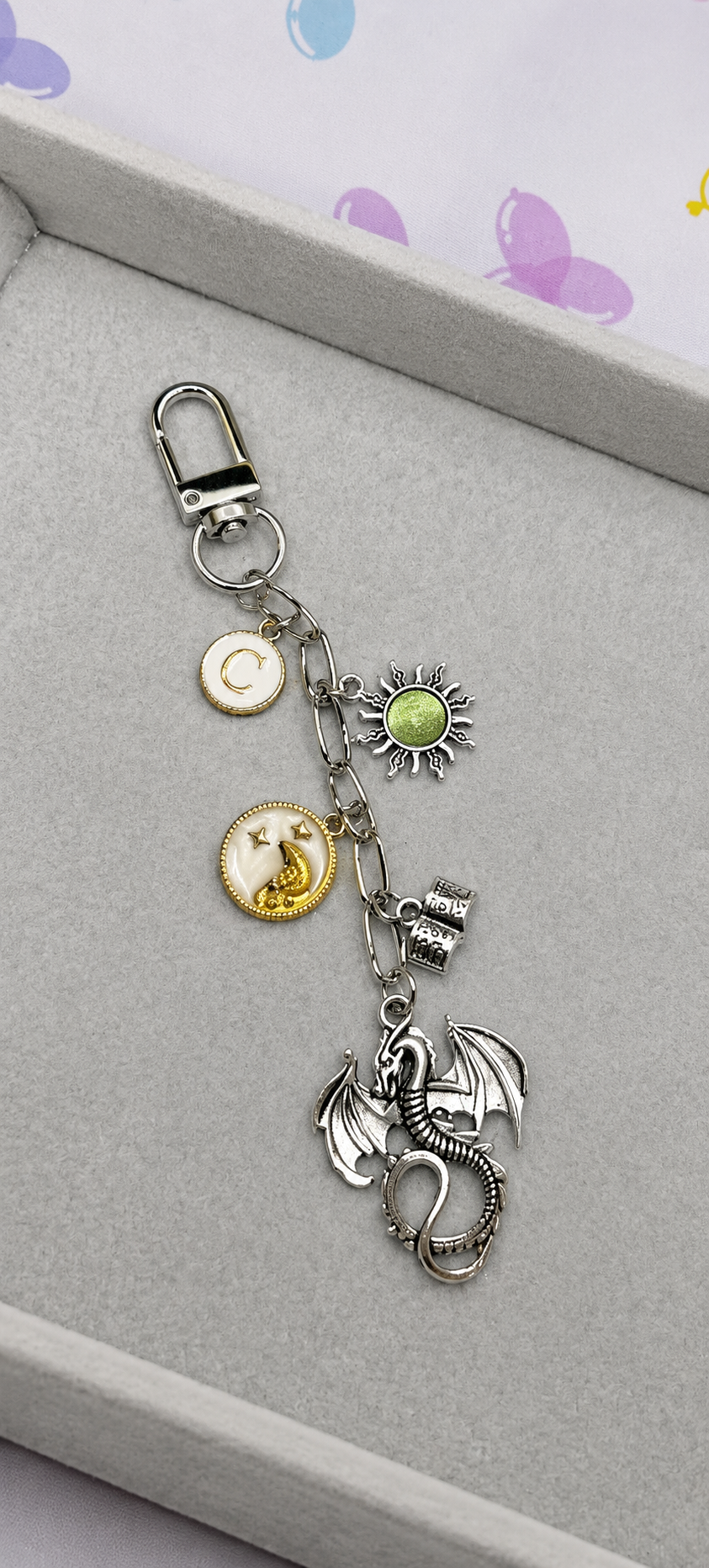 Custom Cup/Kindle Charms and Keychains