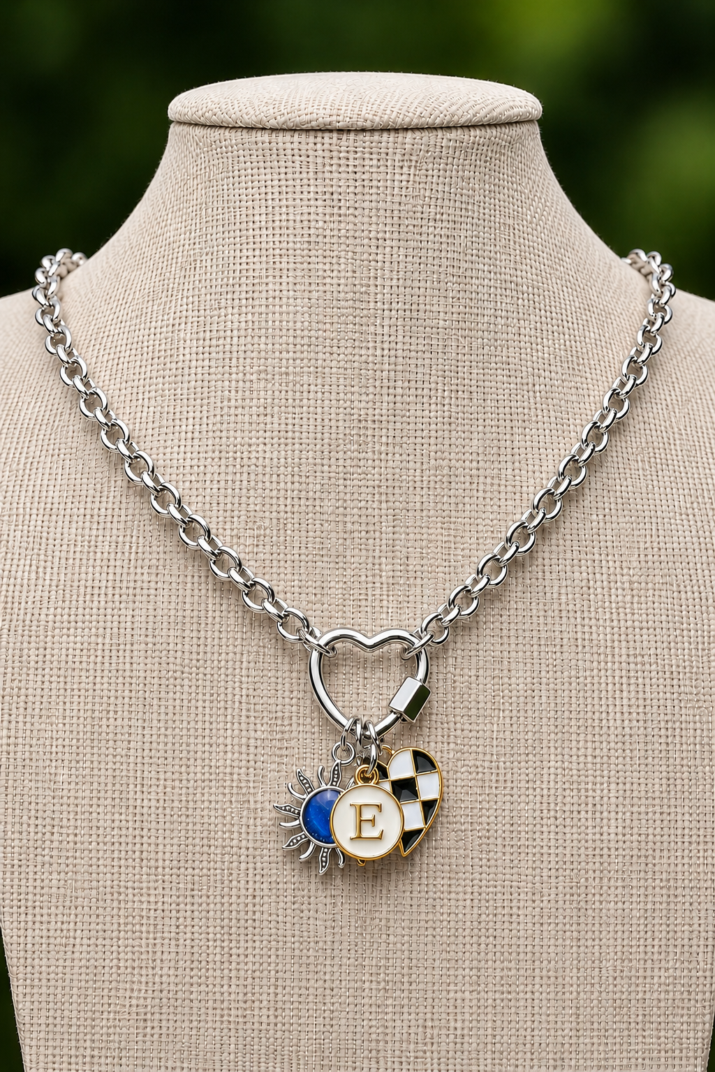 Custom Carabiner Charm Necklace