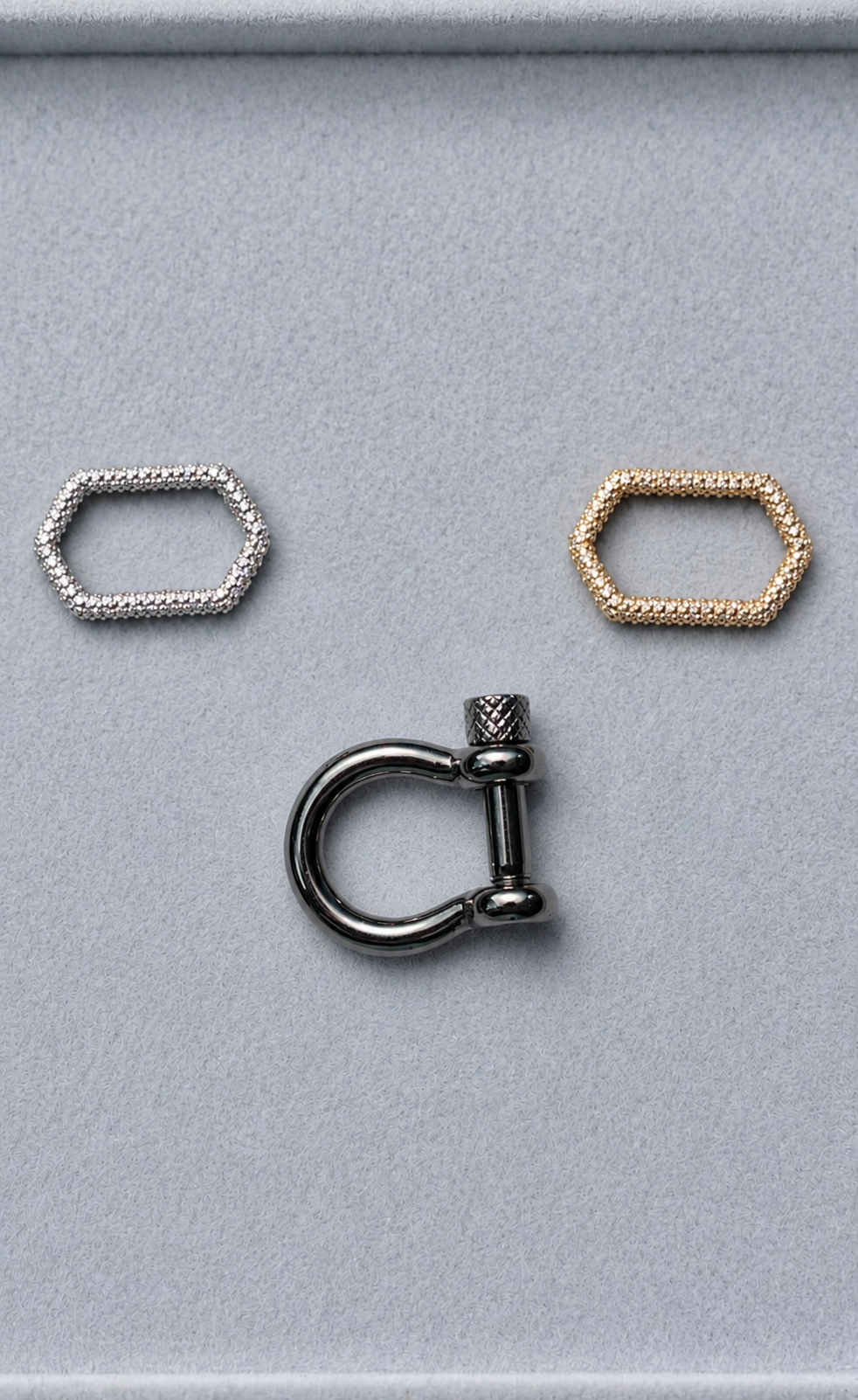 Custom Carabiner Charm Necklace