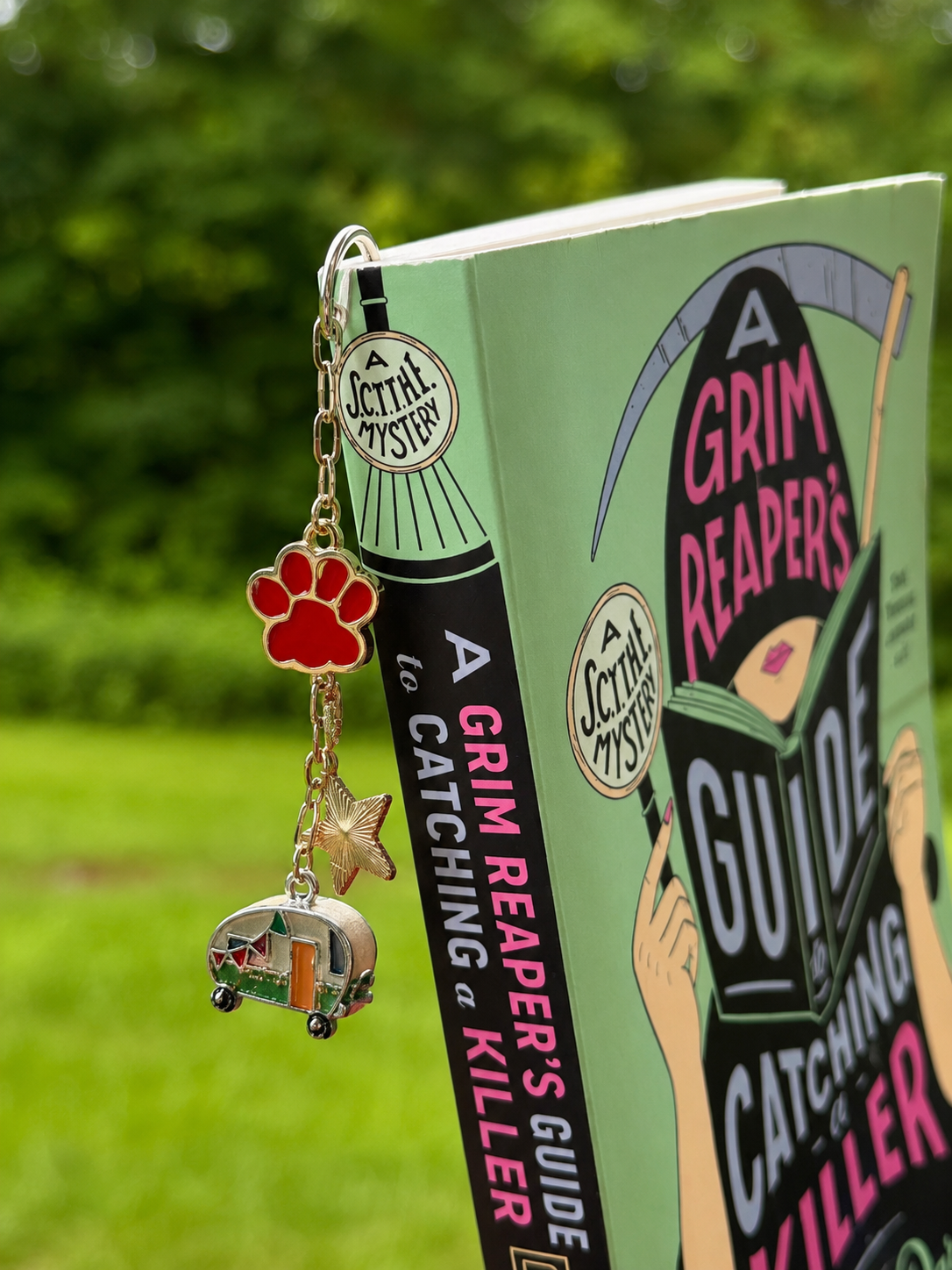Custom Charm Bookmarks