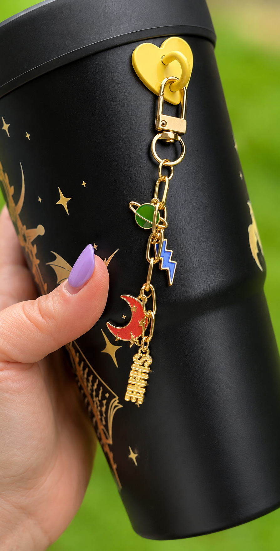 Custom Cup/Kindle Charms and Keychains