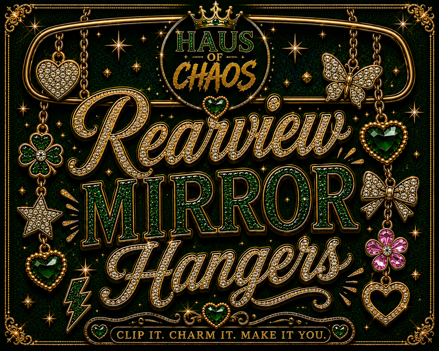 Custom Rearview Mirror Hangers