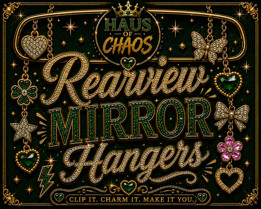 Custom Rearview Mirror Hangers