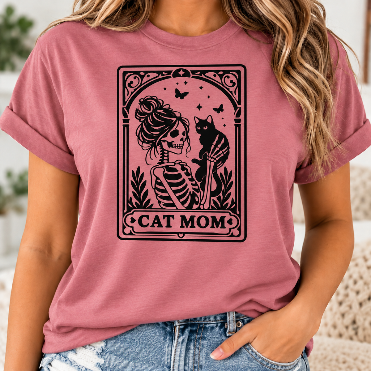 Cat Mom- Skeleton