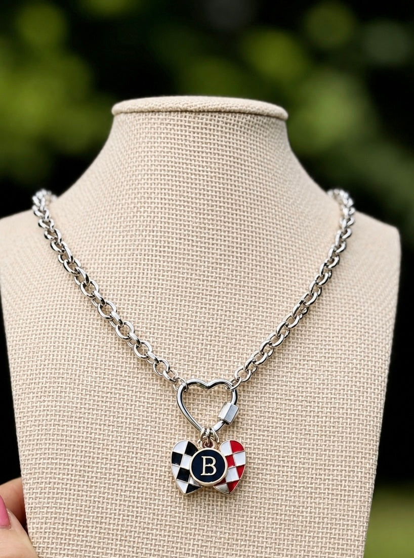 Custom Carabiner Charm Necklace