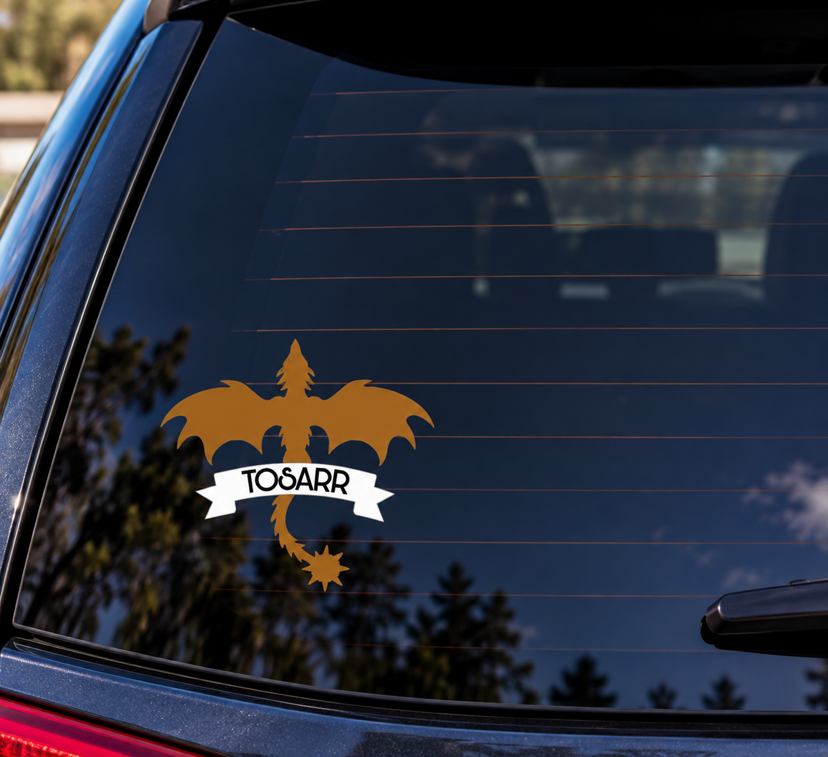 Custom Dragon Decal