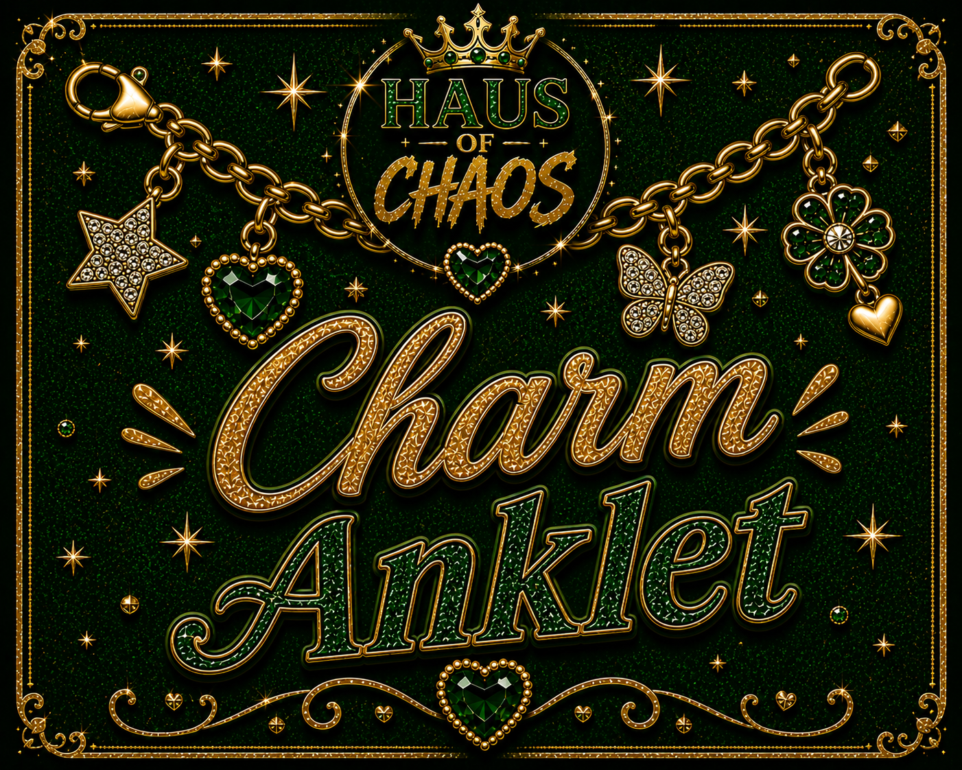 Custom Charm Anklet