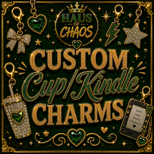 Custom Cup/Kindle Charms