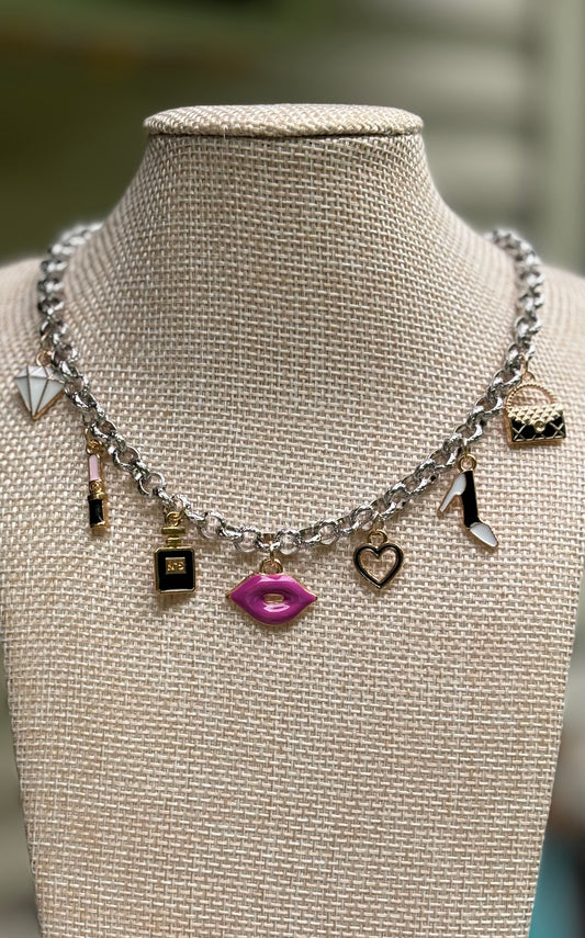 On Wednesdays We Wear Pink- Necklace