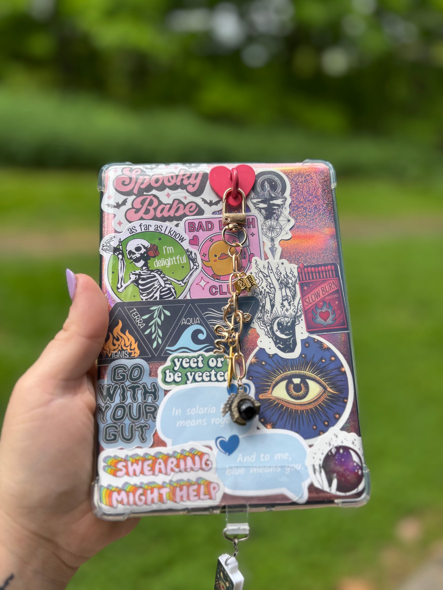 BookTok Baddie- Cup/Kindle Charm